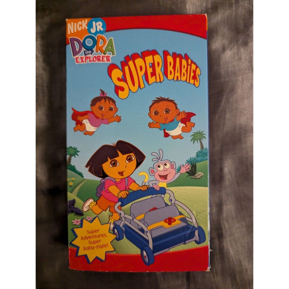Dora the Explorer Super Babies VHS Nick Jr 2005